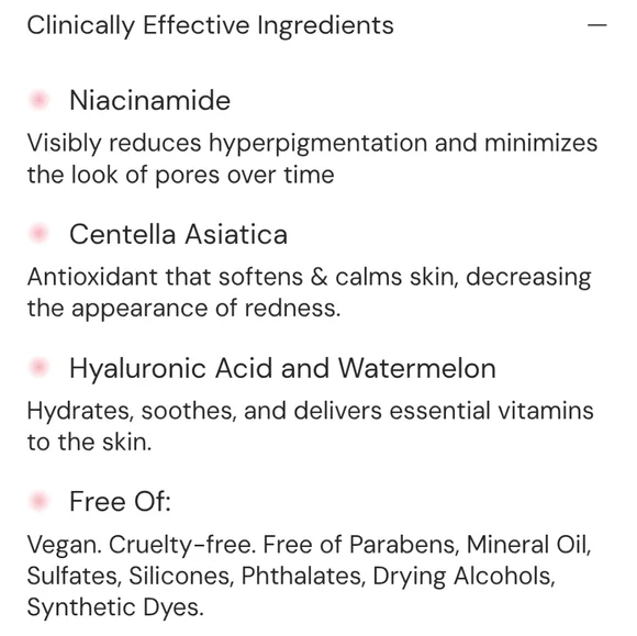 Glow Recipe Watermelon Glow Niacinamide Hue Drops 40ml SunGlow NIB - Picture 13 of 15